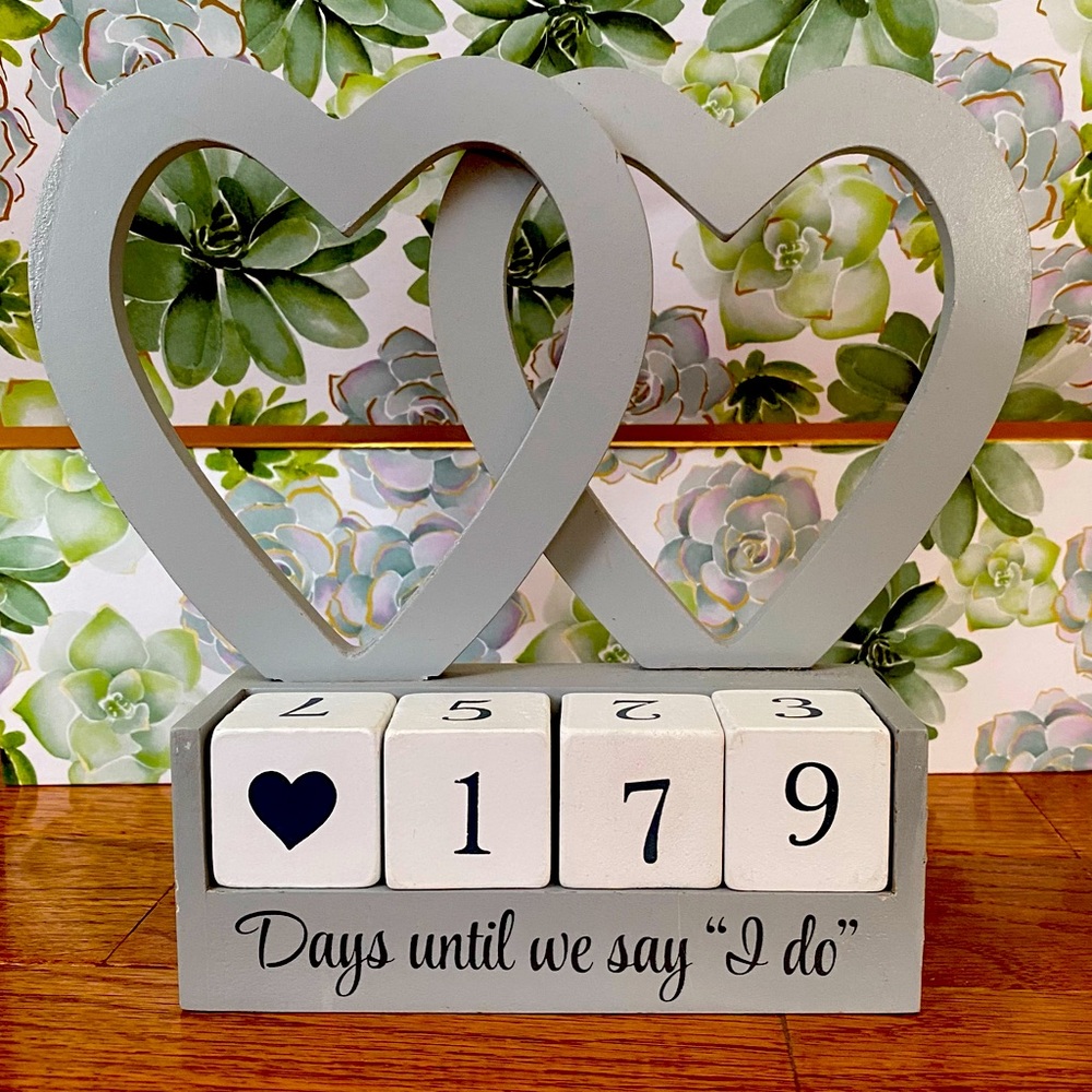 Days Until I Do countdown